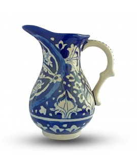 ANTIQUE JUG BLUE POETRY