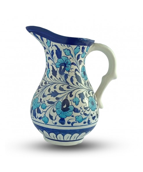 ANTIQUE JUG BLUE POETRY